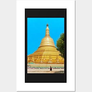 Shwemawdaw Paya3, Bago. Posters and Art